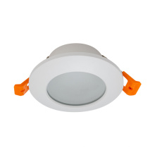 Tête de downlight led ultra mince blanche à usage de bureau